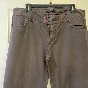 Sanctuary for Anthropologie brown vintage trouser